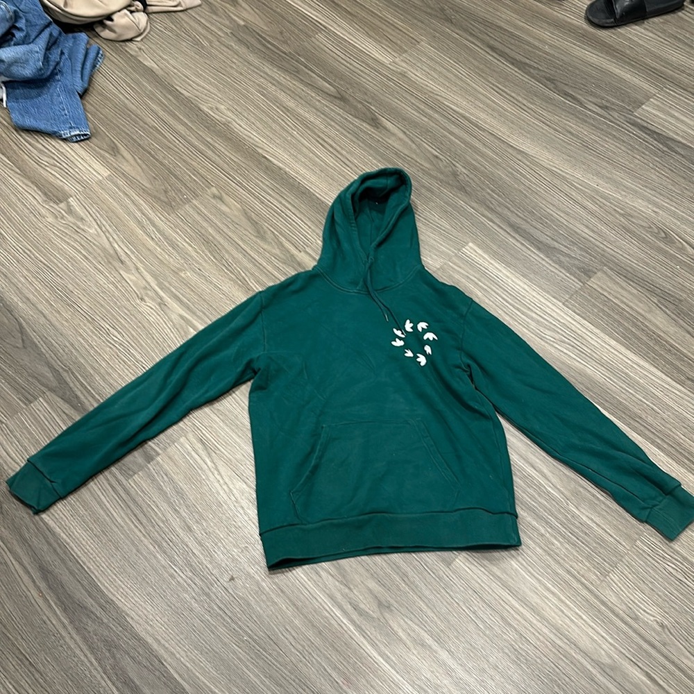 Adidas originals teal hoodie